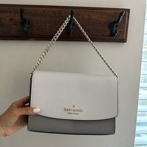 Kate Spade Purse Carson black white grey